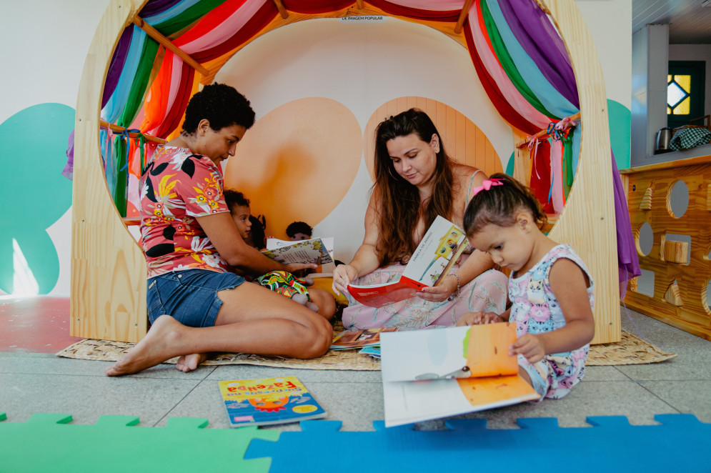 Leitura Primeira Infância Fortaleza(Foto: Divulgação/Tainá Cavalcante)