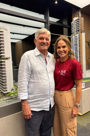 Assis Machado, presidente da Mota Machado; e Rafaela Machado, VP.(Foto: divulgação)