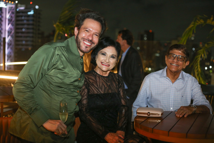 Rafael, Vera e Tadeu Xerez(Foto: JoaoFilho Tavares)