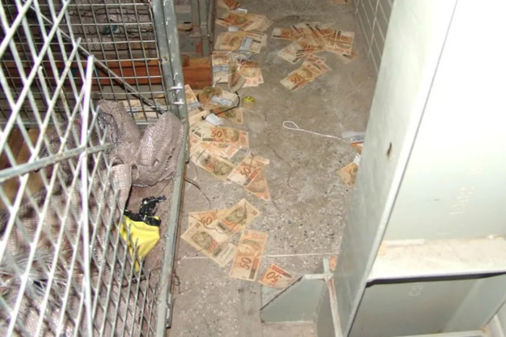 Quadrilha furtou mais de R$ 160 milhões do cofre do Banco Central, em Fortaleza(Foto: Reprodução/Polícia Federal)