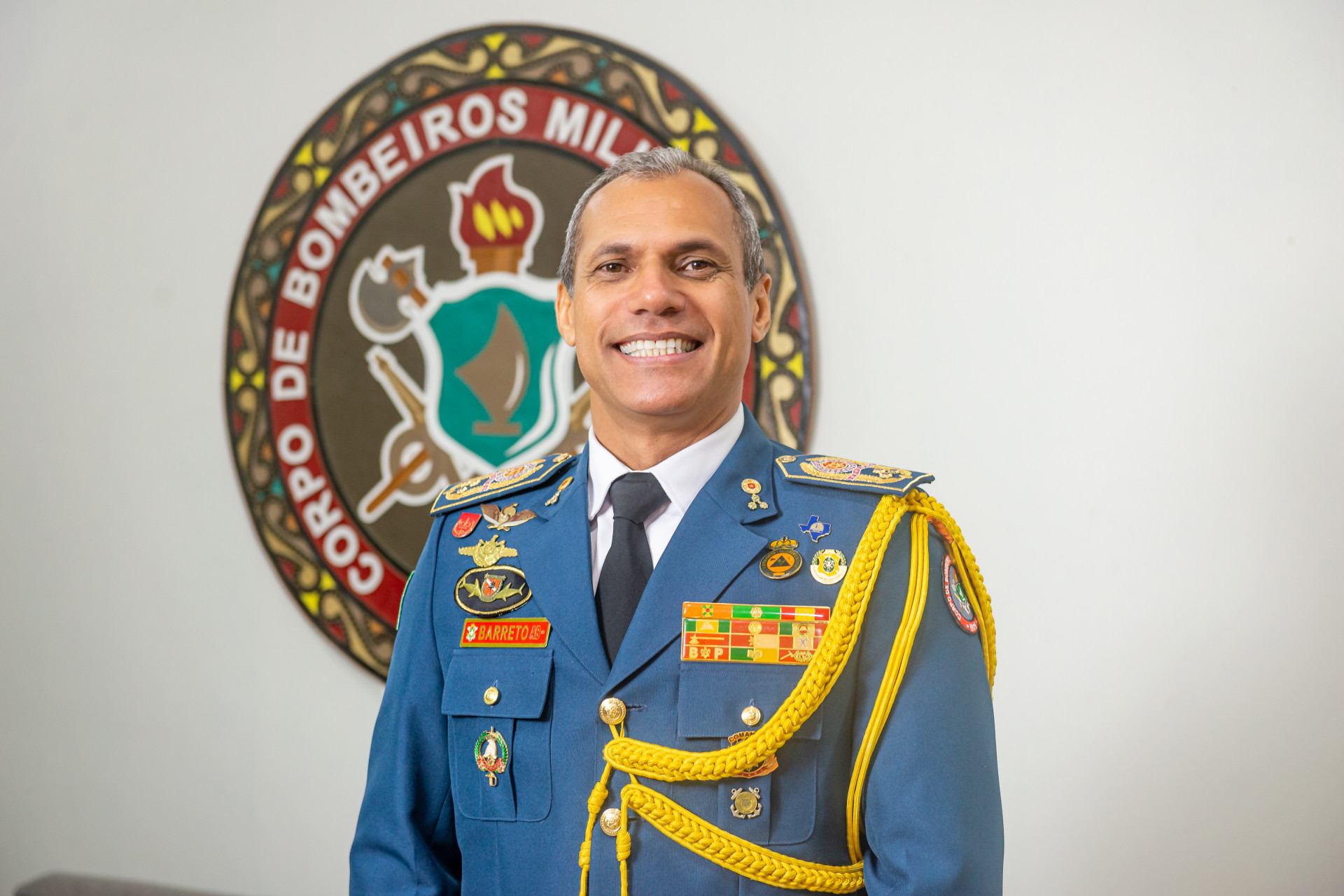 Comandante-geral do Corpo de Bombeiros, José Cláudio Barreto de Sousa (Foto: Arquivo pessoal )