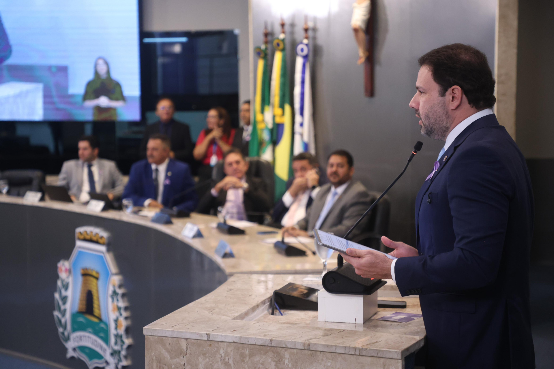 Câmara Municipal de Fortaleza (CMFor) anuncia parceria com a Universidade Federal do Ceará (UFC) (Foto: Foto: Mateus Dantas / (CMFor))