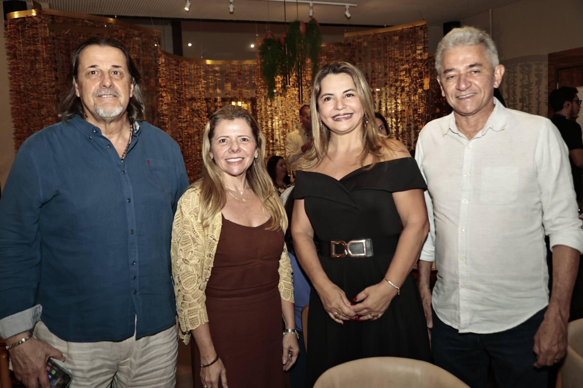 (Foto: Senac/ Divulgação )Vittorio Ghia, Cláudia Brilhante, Eliane e Everton Fernandes