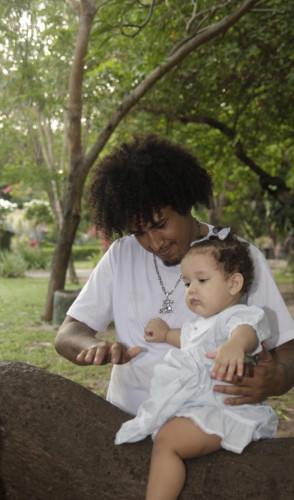 Produtor cultural, Jeff Lobo ele se define acima de tudo como pai presente(Foto: Arquivo pessoal)