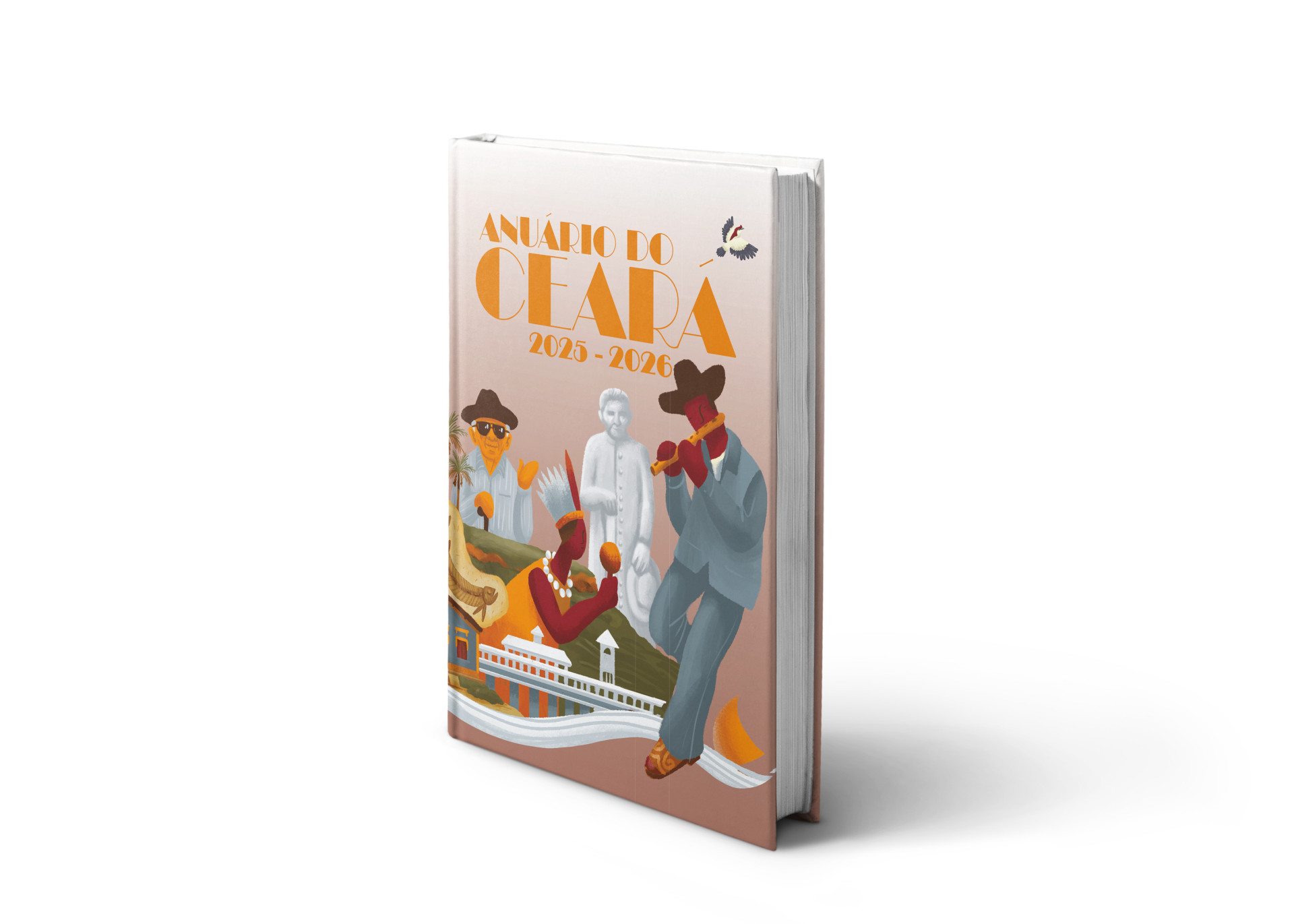 Capa do Anuário do Ceará 2025-2026,
a ser lançado neste mês (Foto: Arquivo pessoal)