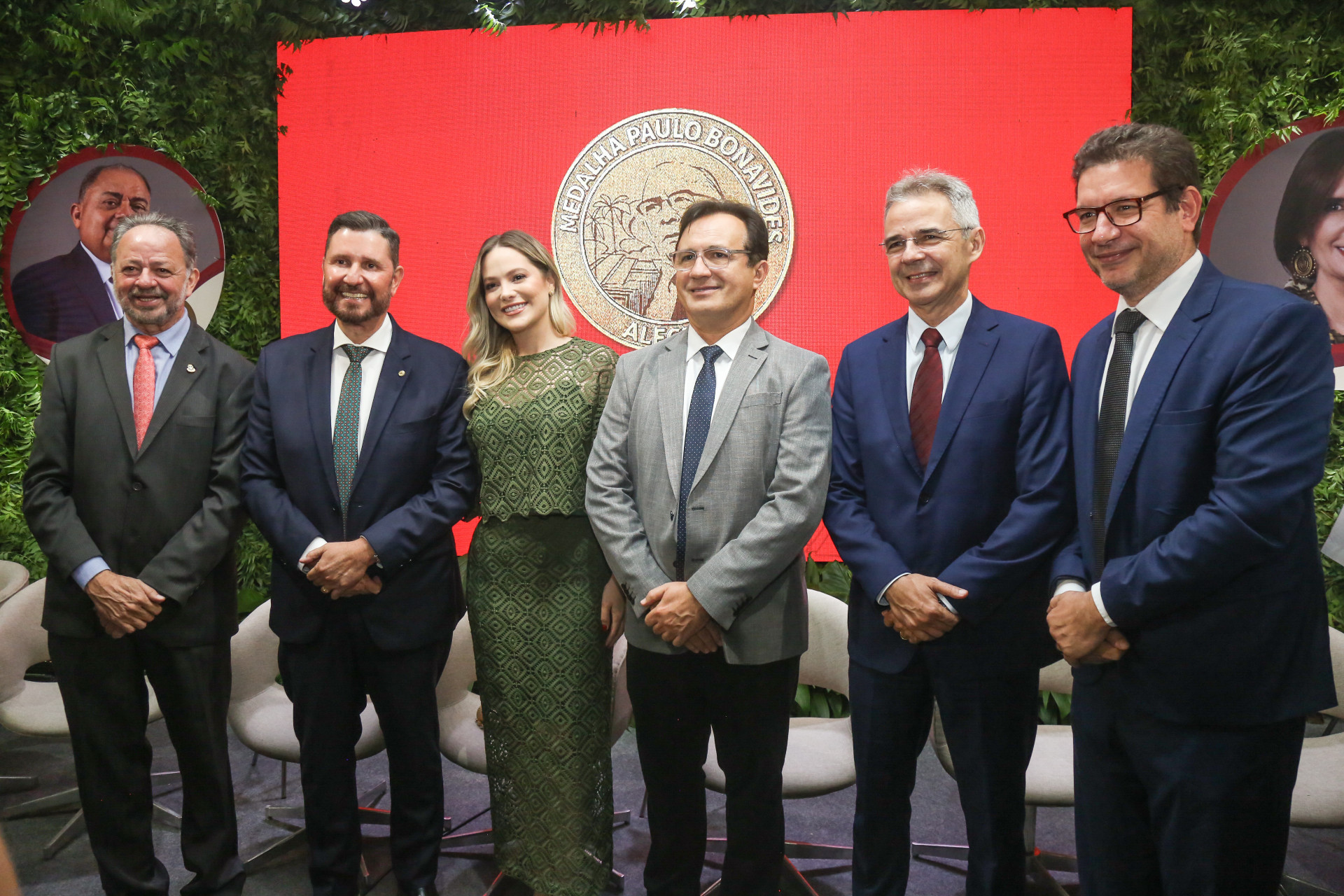 (Foto: JoaoFilho Tavares)Acrisio Sena, Romeu Aldigueri, Tainah Marinho, Custódio Almeida, Heráclito Vieira e Renato Roseno
