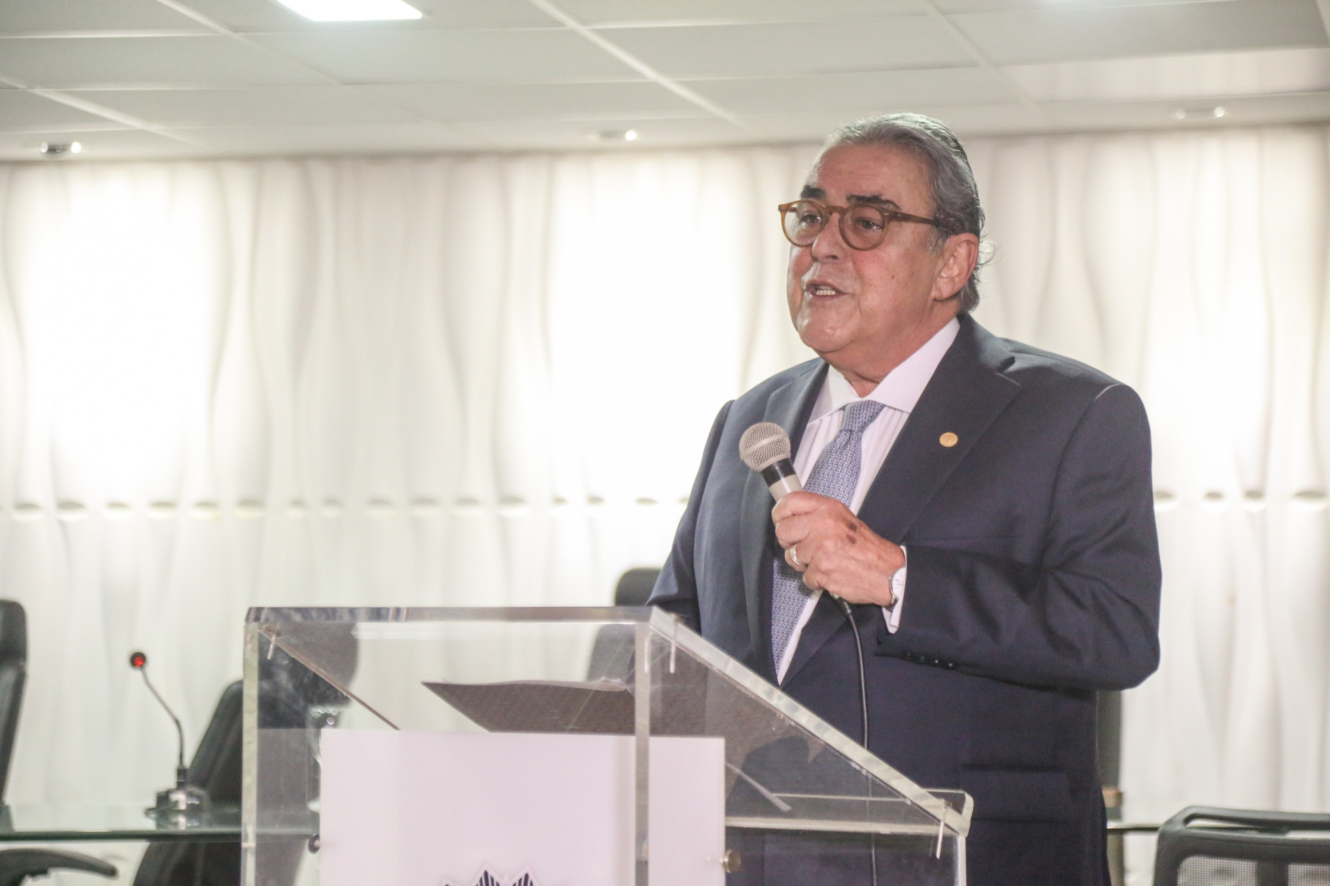 Um ministro destacado pelo seu potencial de conhecimento e trabalho (Foto: FOTOS: João Filho Tavares)