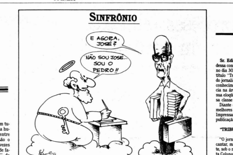 Há 38 anos, no dia 17 de agosto de 1987, falecia o poeta Carlos Drummond de Andrade.(Foto: O POVO DOC)