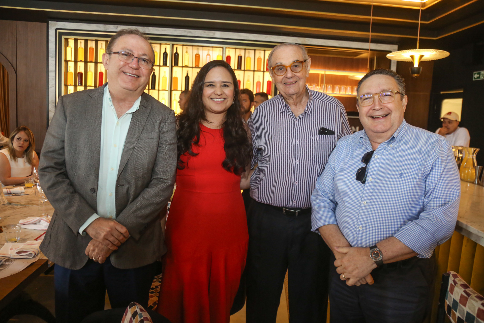 (Foto: JoaoFilho Tavares)Joaquim Rolim, Isabela Maciel, Jurandir Picanco e Luis Eduardo Moraes