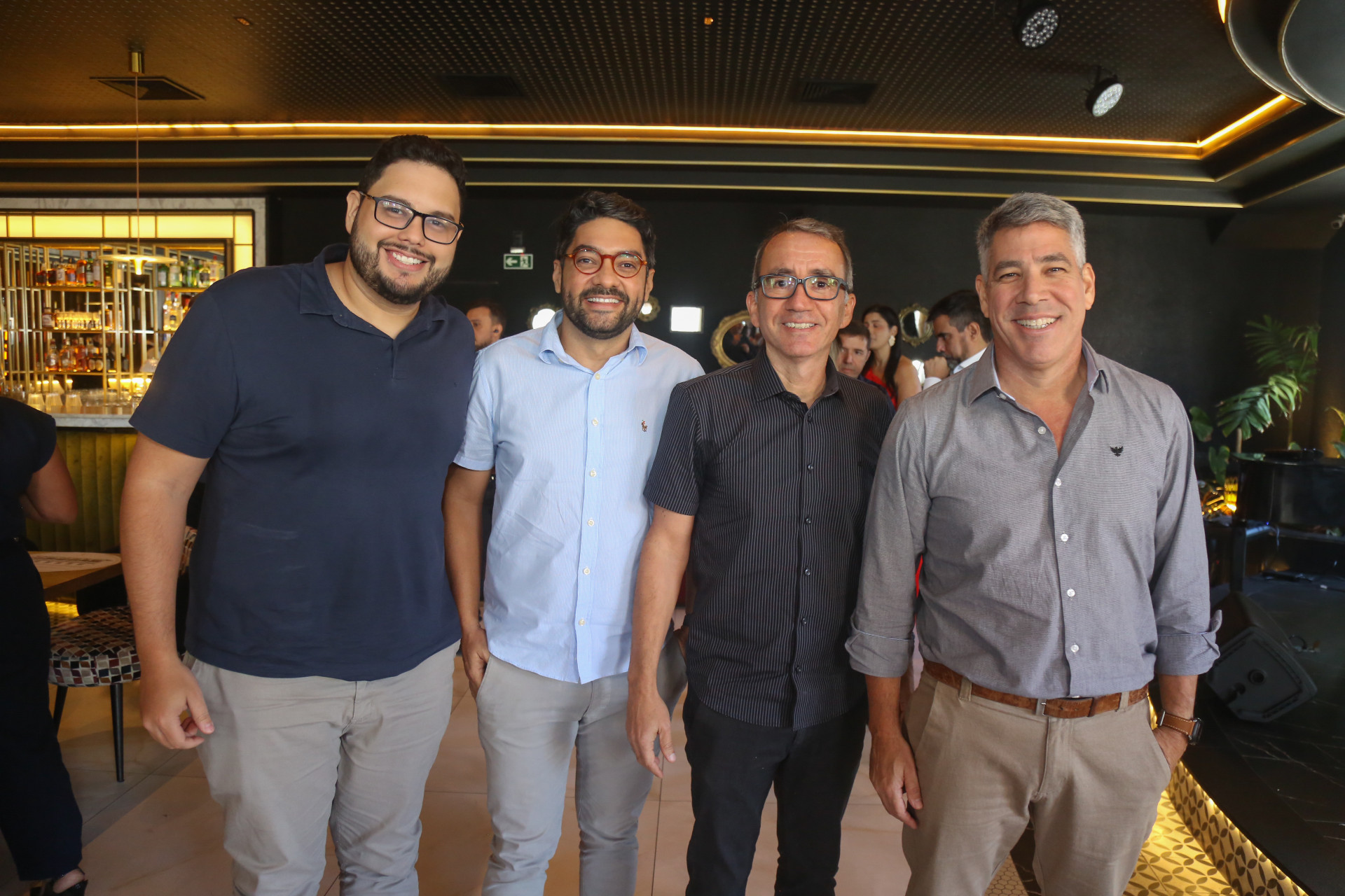 (Foto: JoaoFilho Tavares)Pedro Holanda, Italo Loyola, Emilio Ramalho e Cid Holanda
