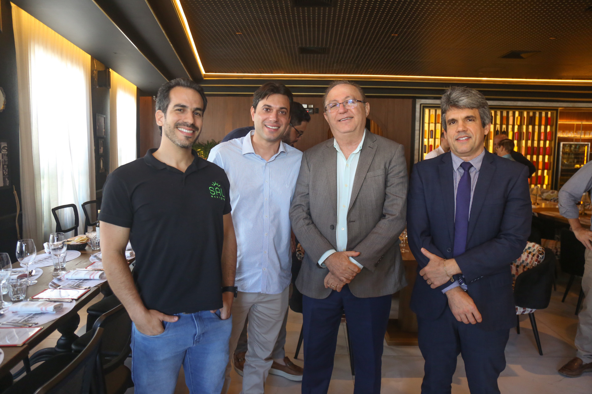 (Foto: JoaoFilho Tavares)Sérgio Rolim, Deivis Mesquita, Joaquim Rolim e Everton Gurgel