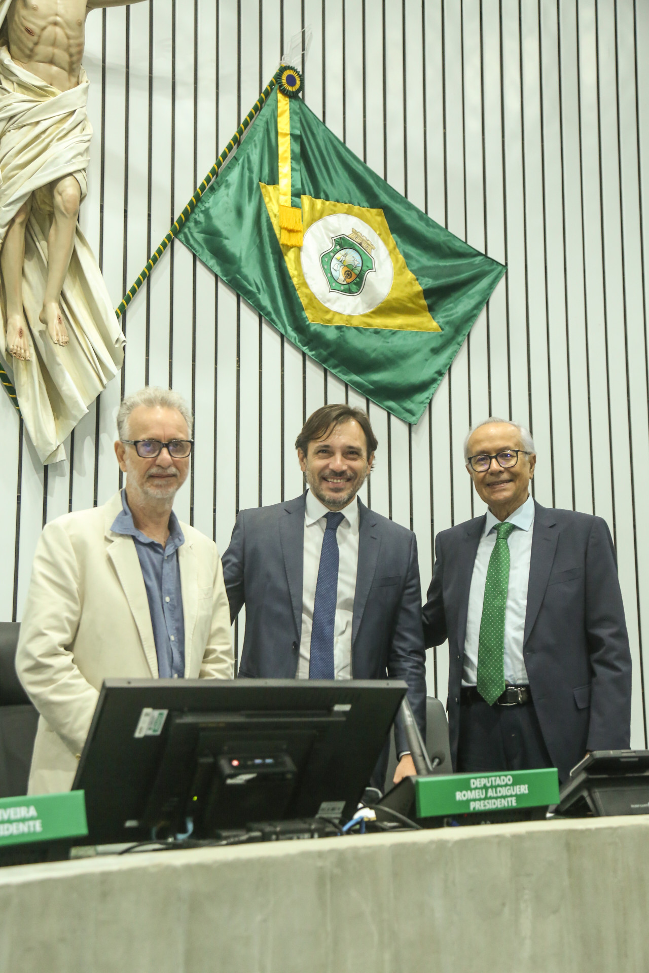 (Foto: JoaoFilho Tavares)Plinio Bortolotti, Guilherme Sampaio e Jose Vanderley Neto