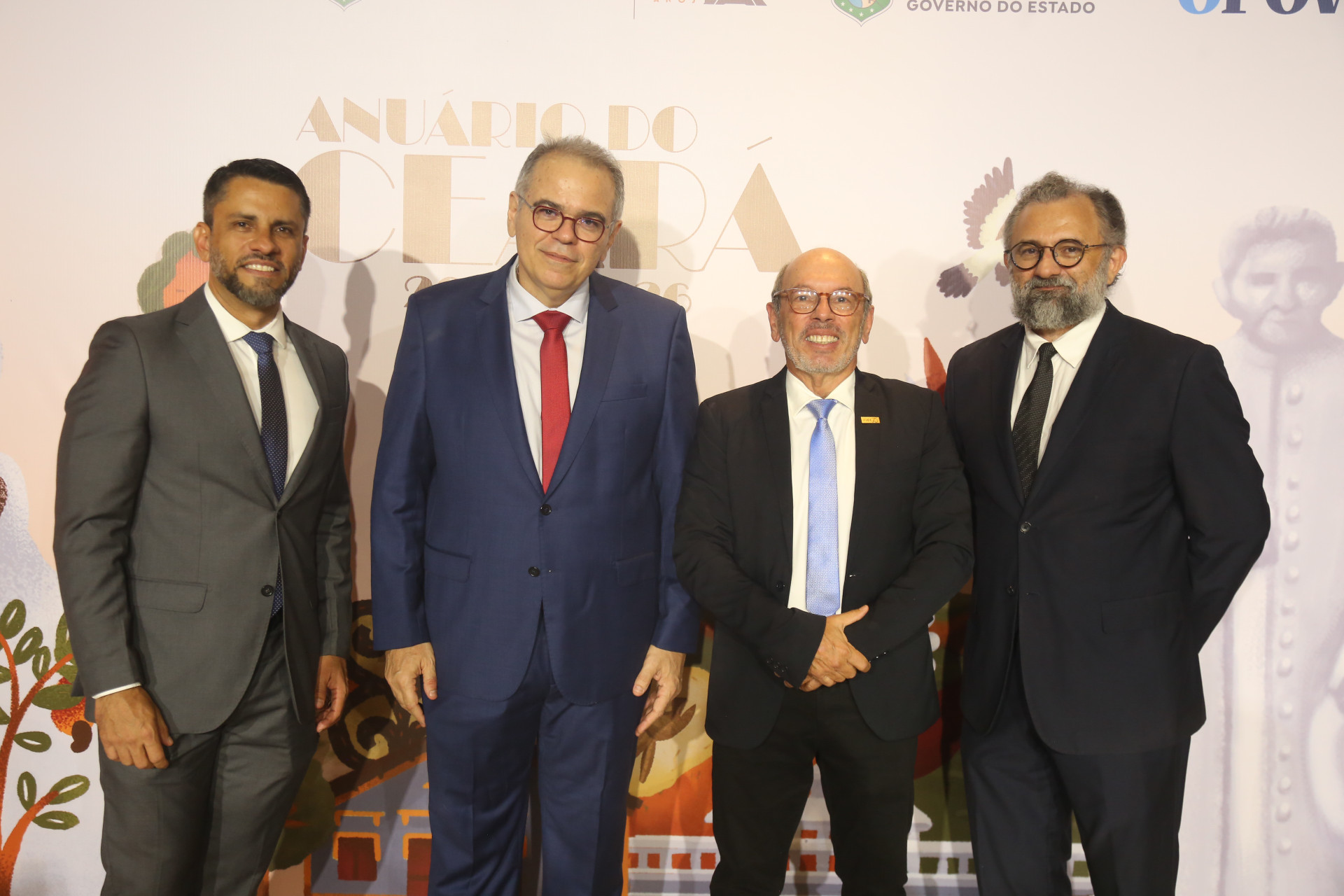 (Foto: JoaoFilho Tavares)Alexandre Medina, Joao Dummar Neto, Andre Montenegro e Jocelio Leal