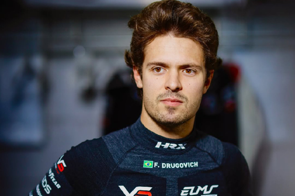 Felipe Drugovich, campeão da Fórmula 2 em 2022. Desde 2023, assumiu o posto de piloto reserva e de testes da Aston Martin(Foto: Reprodução Instagram)