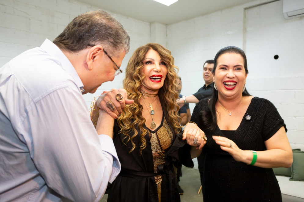 (Foto: FOTOS Arquivo Pessoal)Ravenna Guimarães, Christiane Leitão e Raphael Castelo Branco