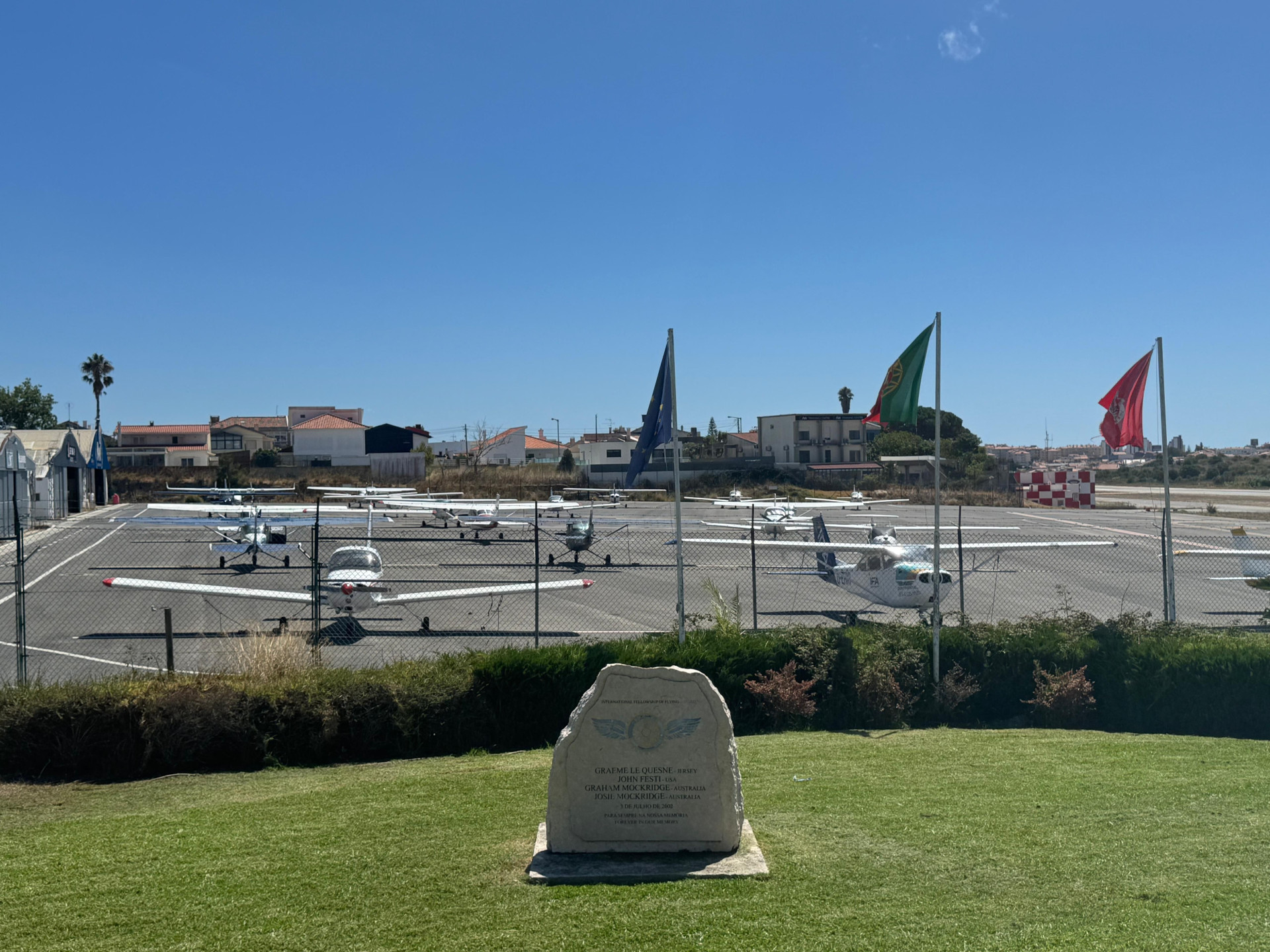 Aeroporto de Portugal (Foto: Arquivo pessoal)