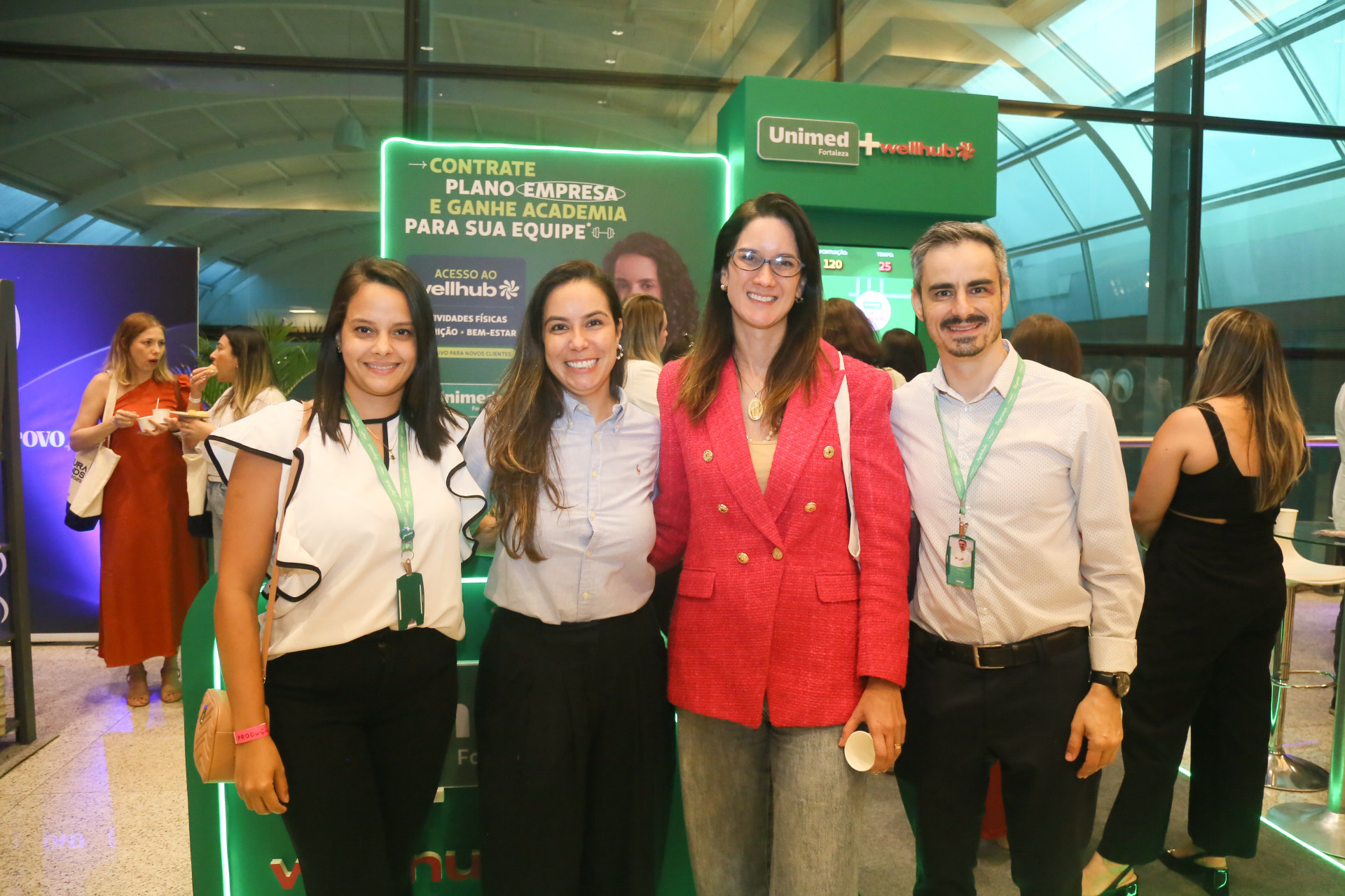 (Foto: JoaoFilho Tavares)Isis Rodrigues, Luciana Russo, 
Maria Tereza Ramos e Felipe Nunes