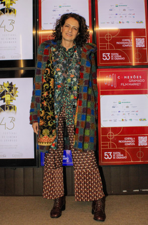 Denise Fraga participou do 53º Festival de Cinema de Gramado, na Mostra Especial Por Trás do Pano(Foto: Ticiane da Silva / Divulgação Festival de Gramado)