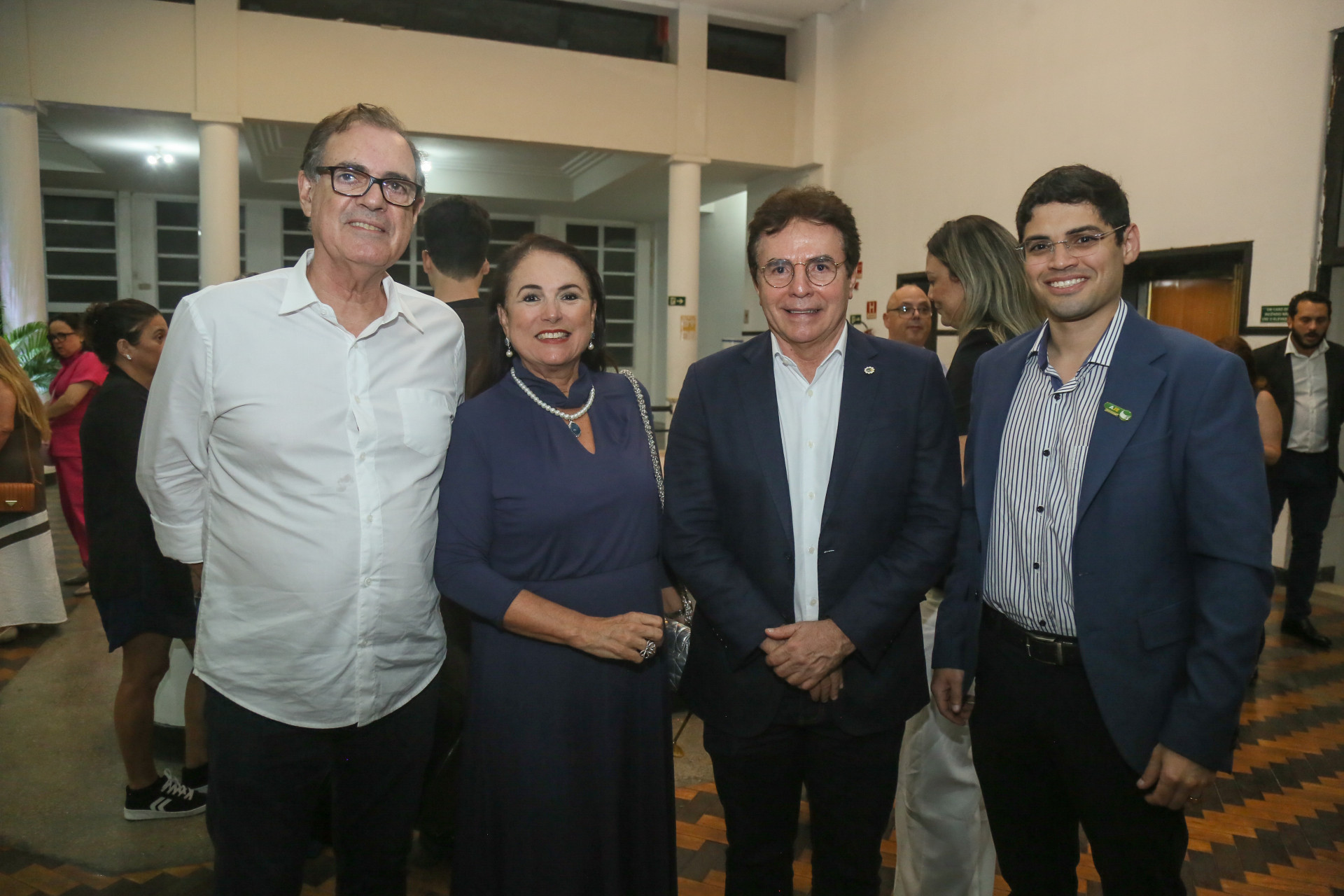 (Foto: JoaoFilho Tavares)Urbano e Ana Luisa Costa, 
Vicente Ferrer e Tiago Guimarães
