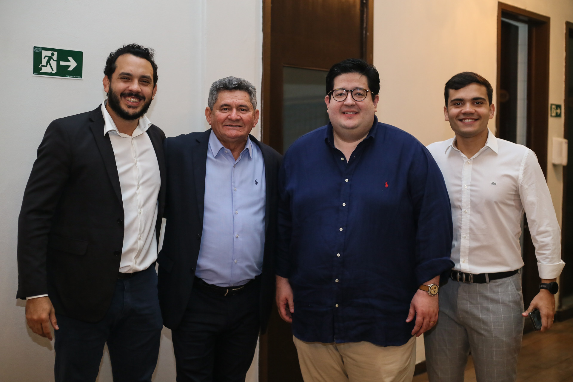 (Foto: JoaoFilho Tavares) Valdemir Alves, Everton Silva, Yuri Torquato e Frederico Perboyre