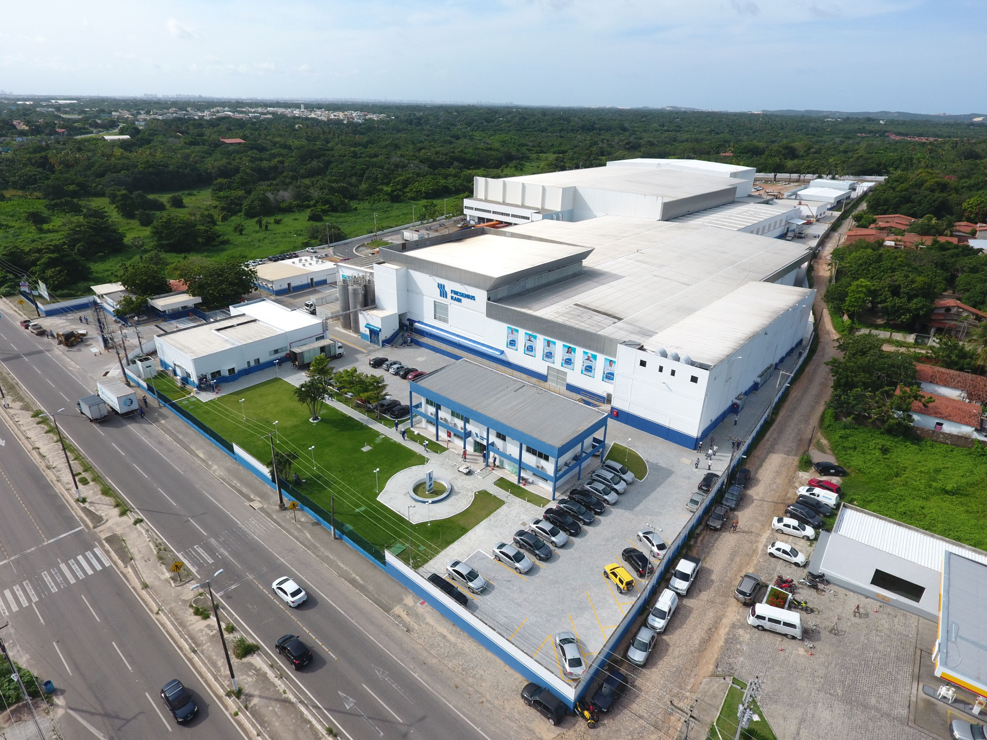 Fábrica da Fresenius Kabi em Aquiraz (Foto: Thiago Lopes/Fresenius/Divulgação)