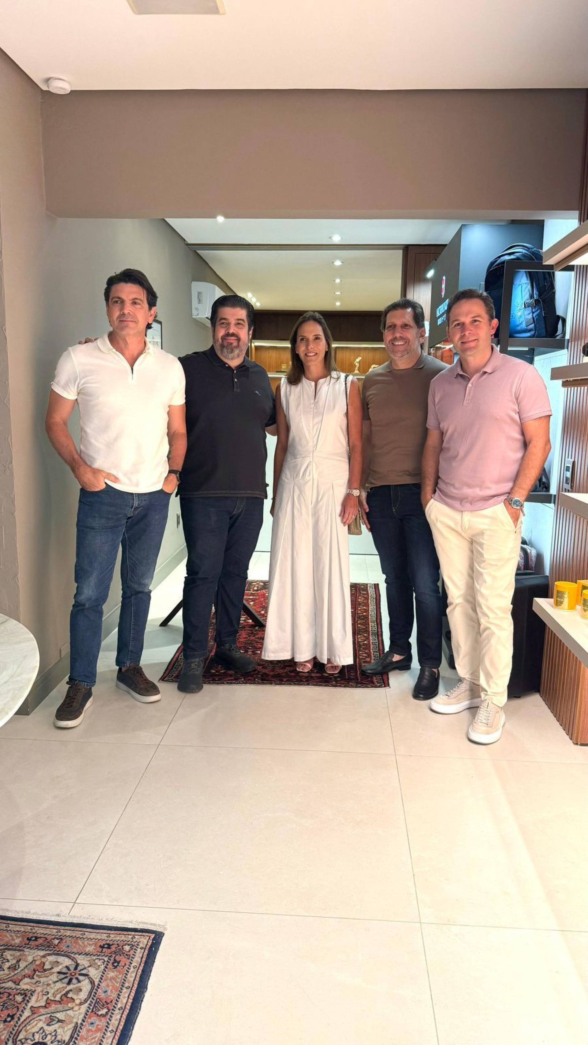 (Foto: divulgação )Rômulo Santos, Ailton Leitão Filho, Renata Santos, Jonhatan Costa e Fábio Albuquerque