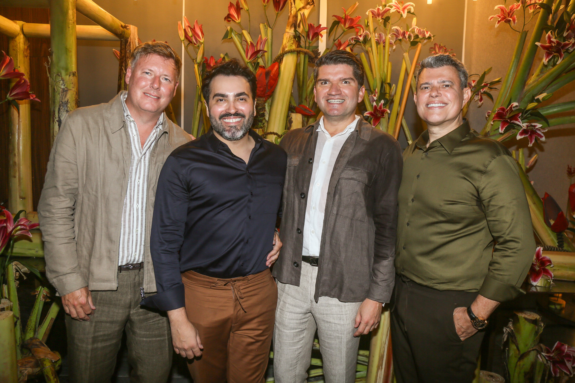 (Foto: JoaoFilho Tavares)Johan Olsson, Fernando Targino, David Moura e Abelardo Targino