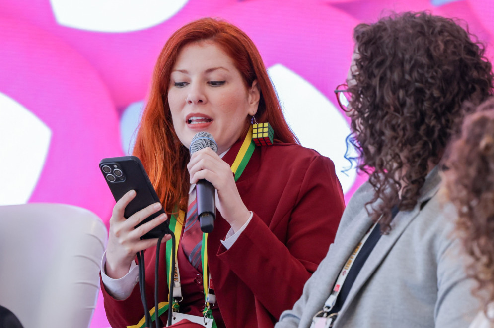 Anaterra Oliveira foi convidada pelo STF para o evento Leis e Likes - Papel do Judiciário e Influência Digital, em 14 de agosto de 2025(Foto: Rosinei Coutinho/STF) Anaterra Oliveira foi convidada pelo STF para o evento Leis e Likes - Papel do Judiciário e Influência Digital, em 14 de agosto de 2025(Foto: Rosinei Coutinho/STF)