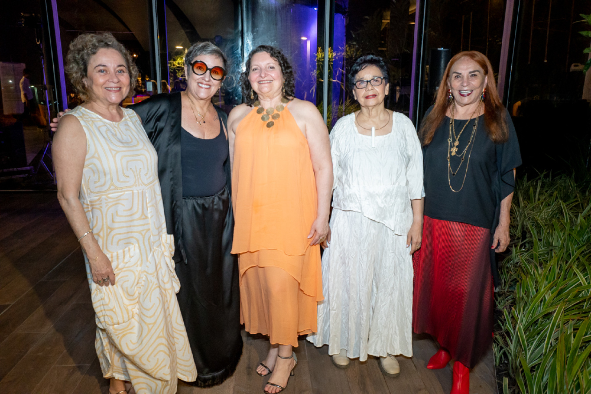 (Foto: JOÃO FILHO TAVARES)Ana Novais, Ana Paula Resende, Hermínia Lopes, Ddora Guimarães e Simone Bellin