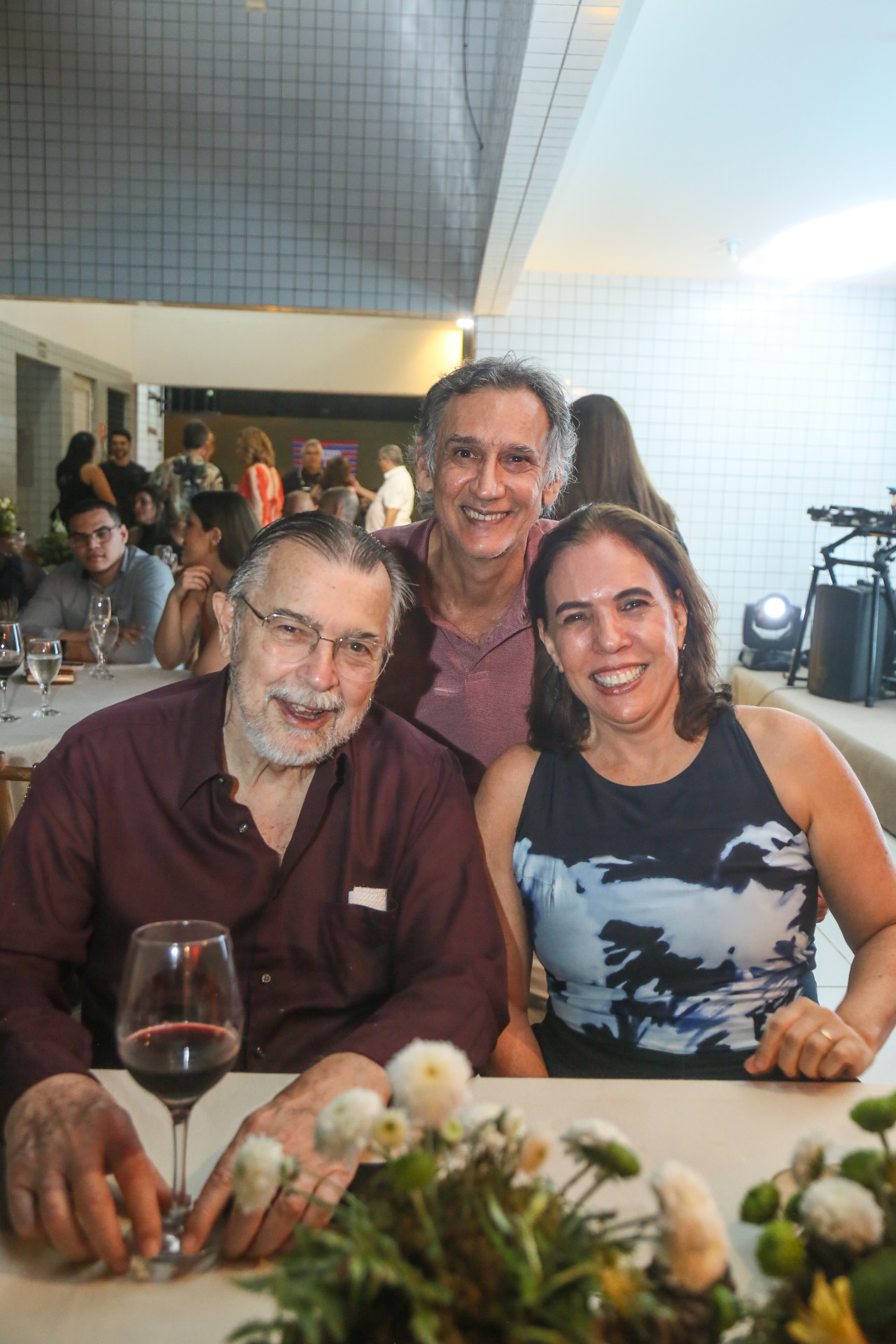(Foto: JoaoFilho Tavares)Antonio Miranda, Israel Brito e Liliana Miranda
