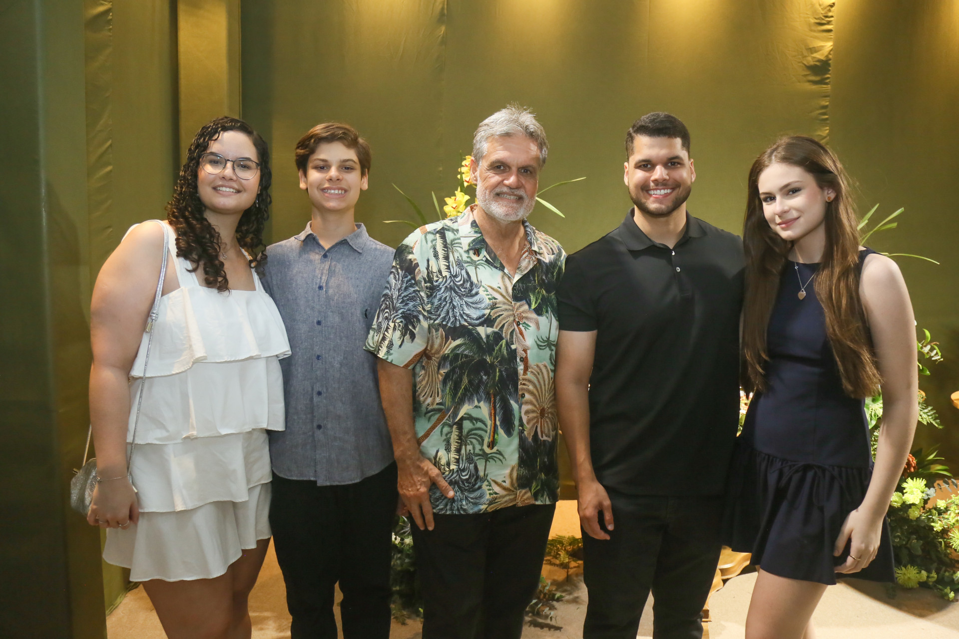 (Foto: JoaoFilho Tavares)Mariana, Paulo Filho, Paulo, Mauricio e Maria Paula Miranda