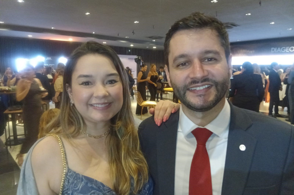 Bárbara e Andre Pontes(Foto: Marcus Lage)