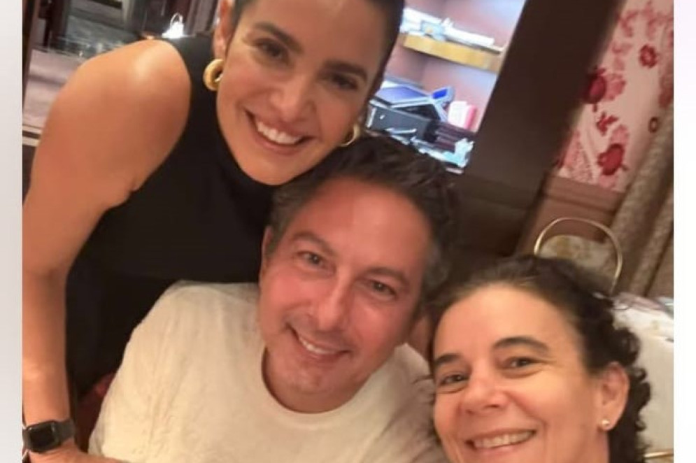  Suzana Legey, Rodrigo Jereissati e Karla(Foto: Arquivo pessoal)