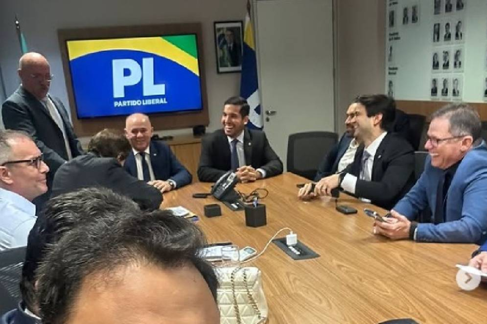 Posse do deputado André Fernandes como presidente do PL no Ceará (Foto: Divulgação)