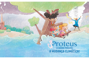 Para aproximar o público infantil das discussões sobre mudança climática, foi lançado o projeto 