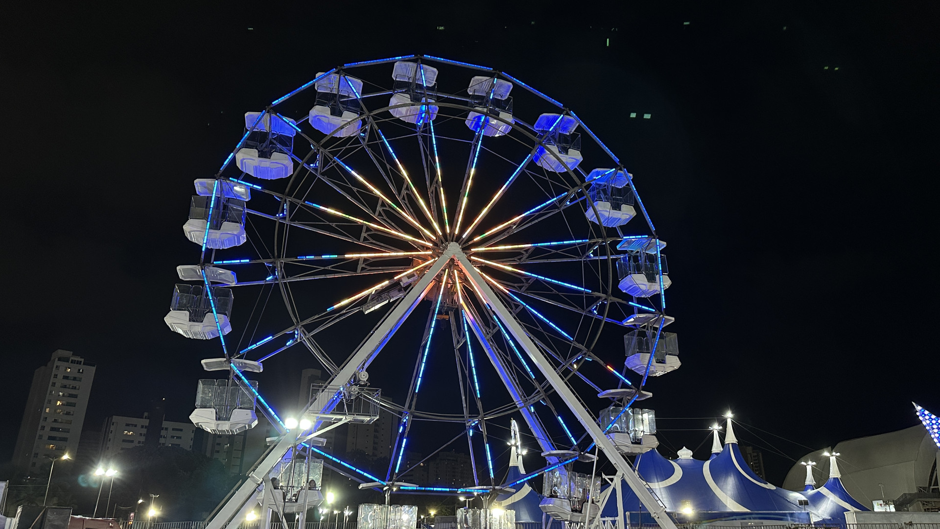 Começou em Fortaleza a nova temporada do Universal Park, tradicional parque de diversões (Foto: Universal Park/Divulgação)