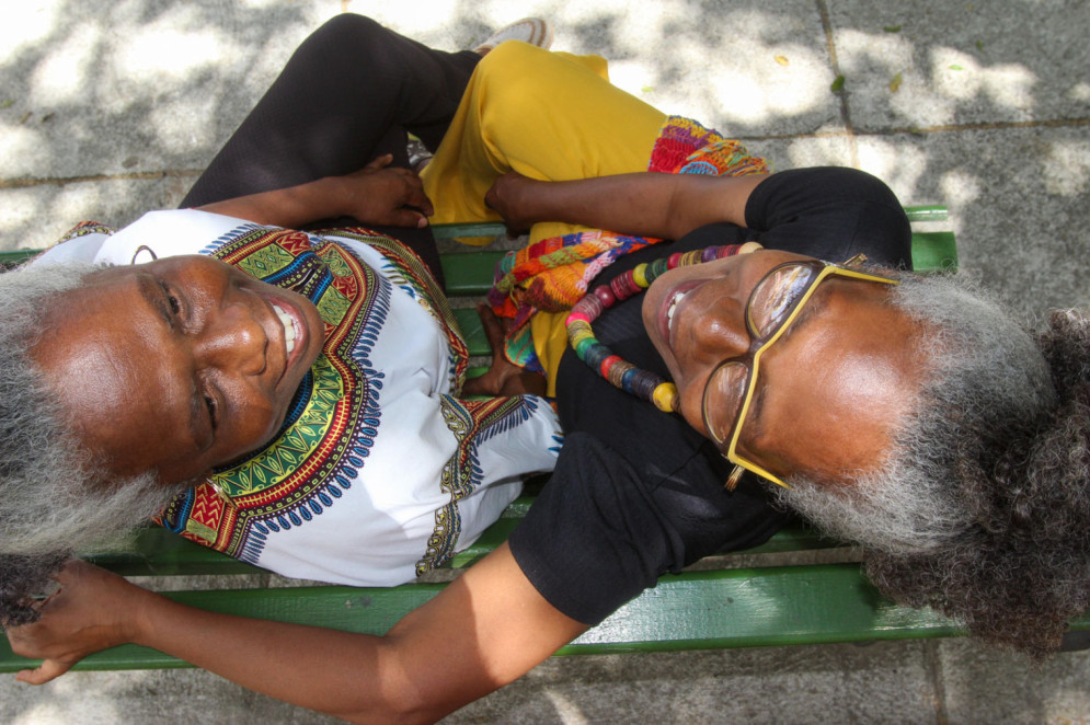 A escuta é central em suas práticas. “Escutar a si, o outro e até o silêncio. Tudo na vida é ensinamento”, diz Verônica(Foto: Zé Rosa Filho/Defensoria Ceará)