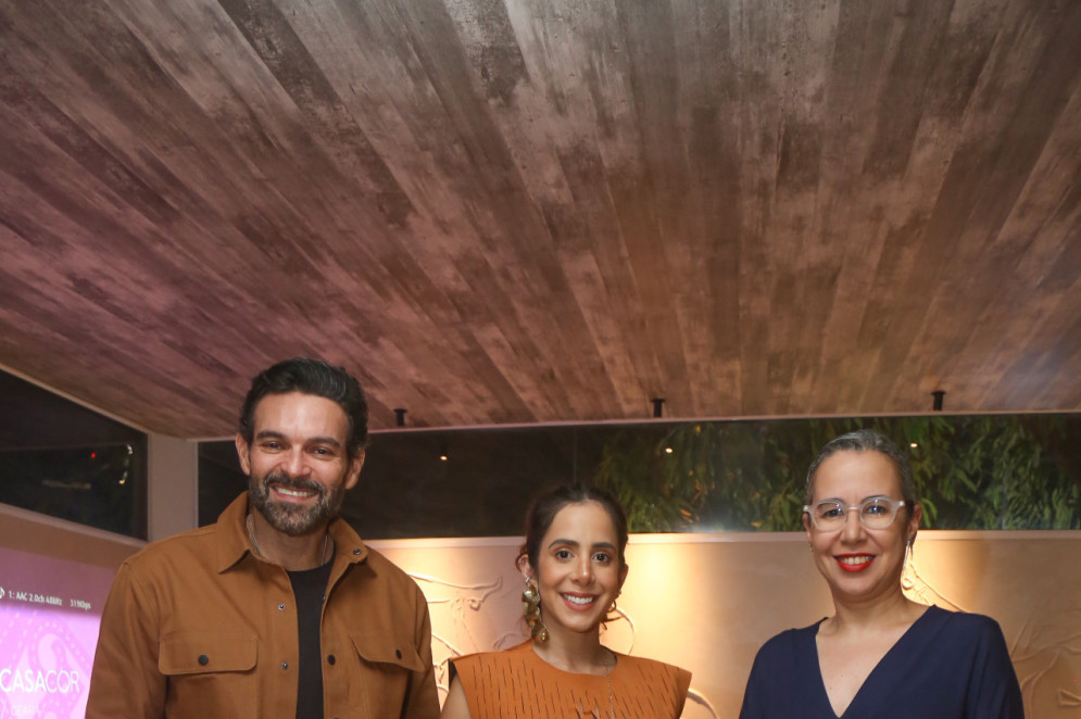 Clovis Holanda, Gabriela Picanço e Ana Naddaf  (Foto: JoaoFilho Tavares)