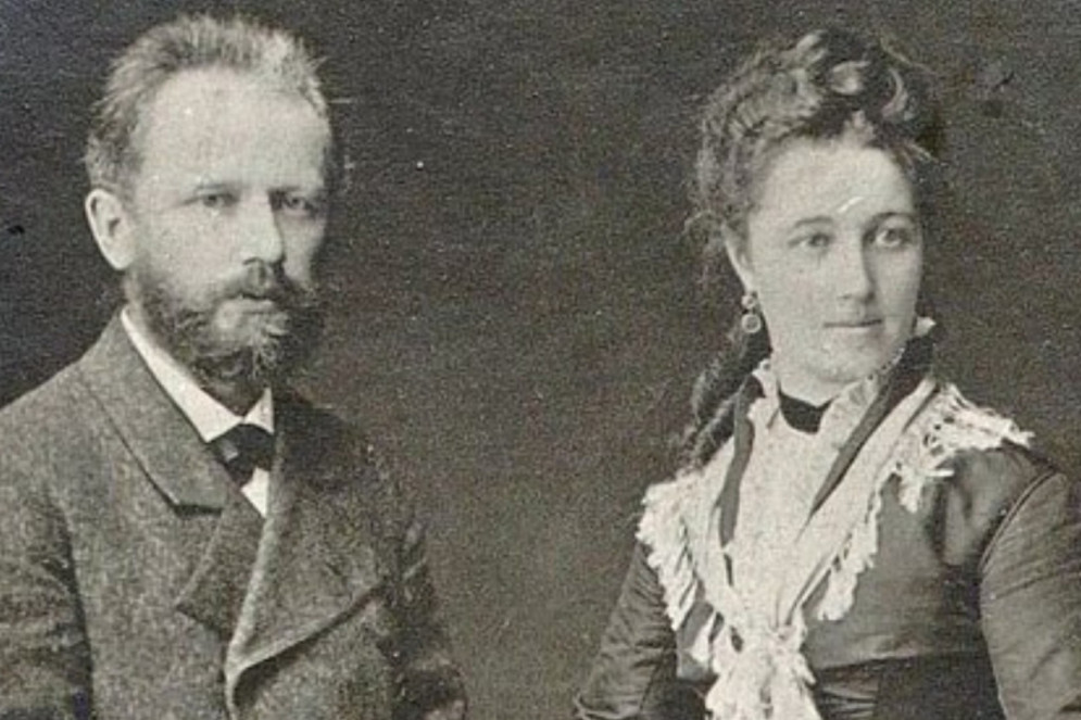 Tchaikovsky e Antonina Miliukova(Foto: Fine Art Images/Heritage Images/Getty Images)