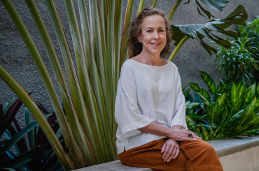Marcela Brasileiro, de 58 anos, é arquiteta  (Foto: Fernanda Barros/ O Povo)