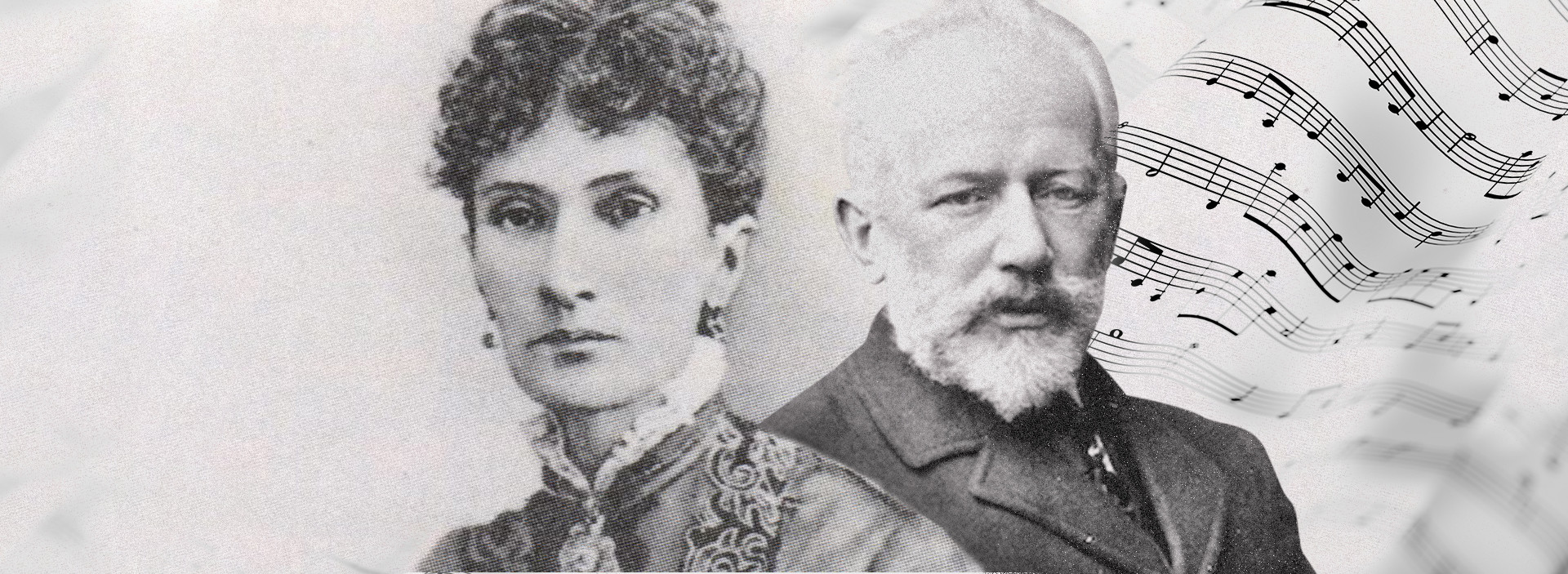 Nadezhda von Meck e Tchaikovsky (Foto: fotos Reprodução/World History Archive/ Evans, Edwin (1906) / Domínio Público)