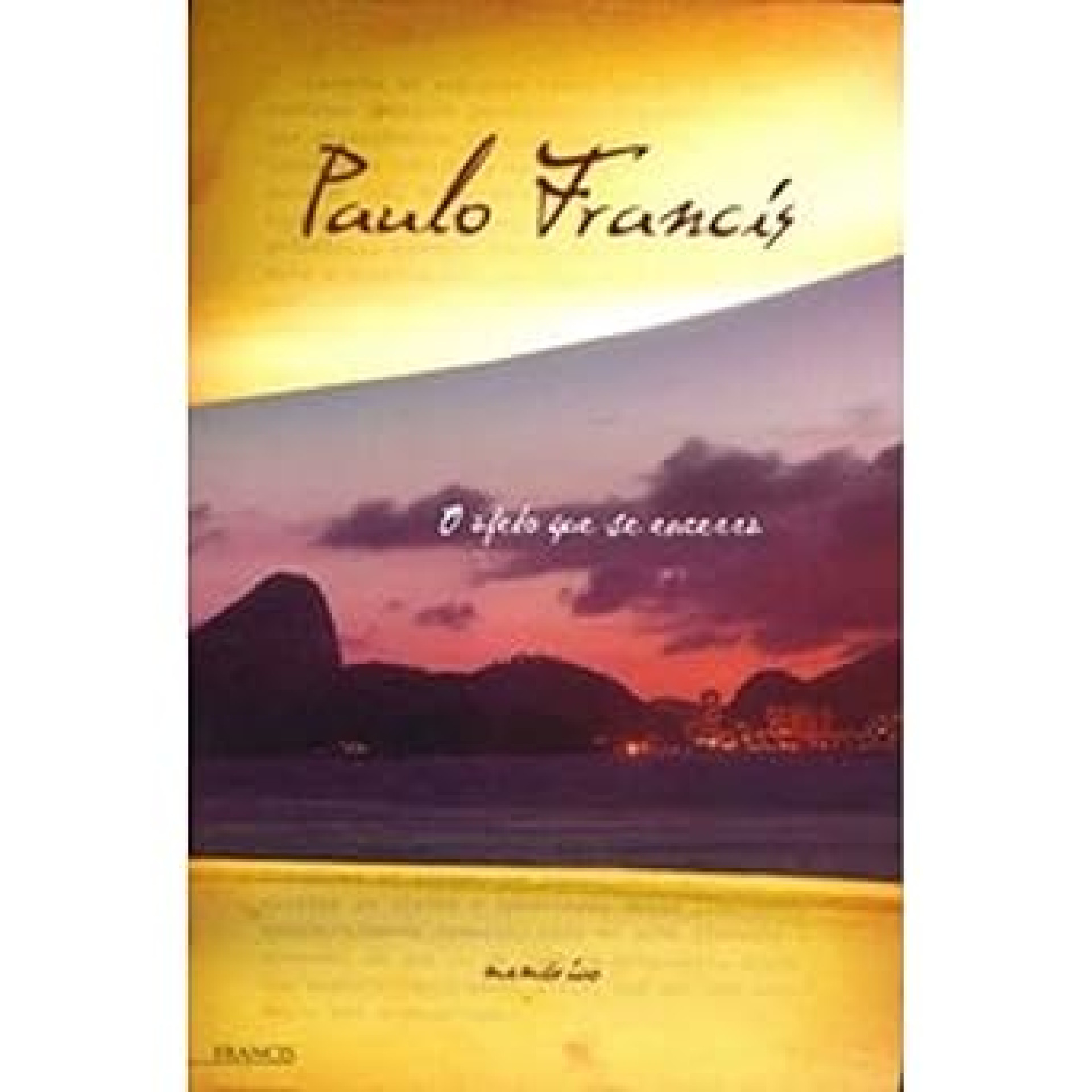 Capa do livro O Afeto Que Se Encerra, de Paulo Francis (Foto: Divulgação/Amazon)