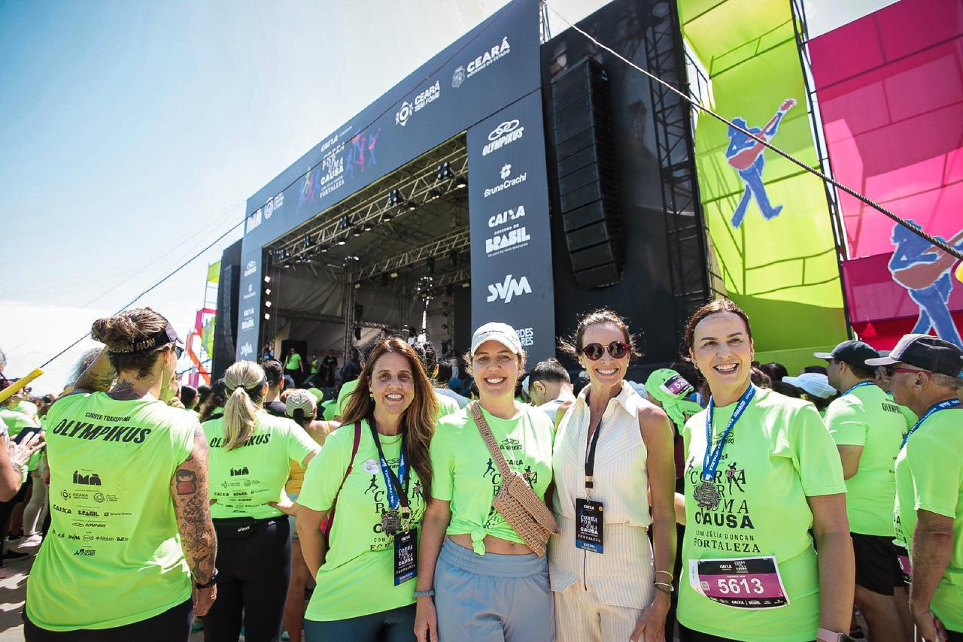 (Foto: Nicolas Leiva/ Divulgação )Juliana Plaster, Ticiana Rolim, Geyze Diniz e Lia de Freitas