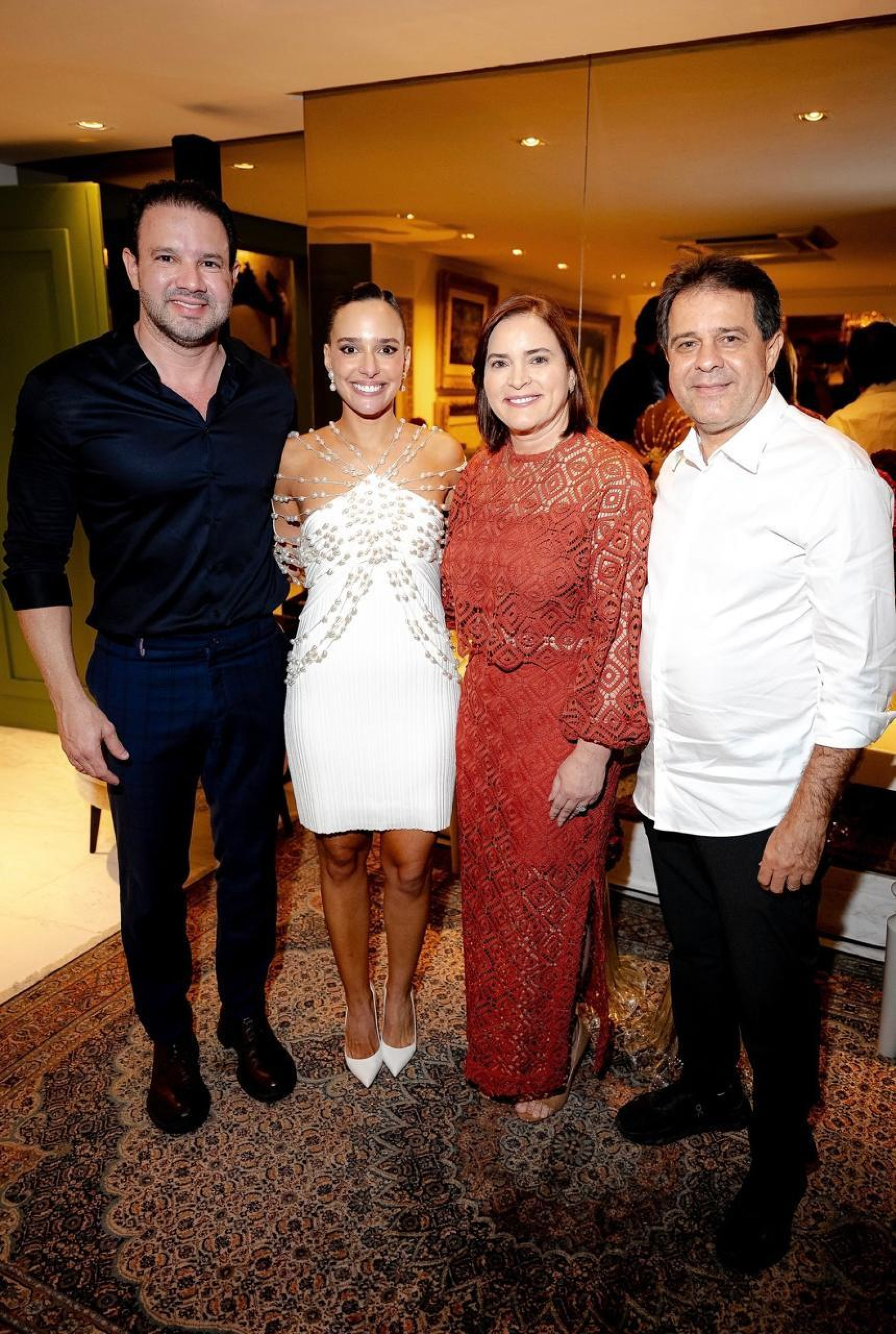 (Foto: Arquivo Familiar )Christane e Evandro Leitão
