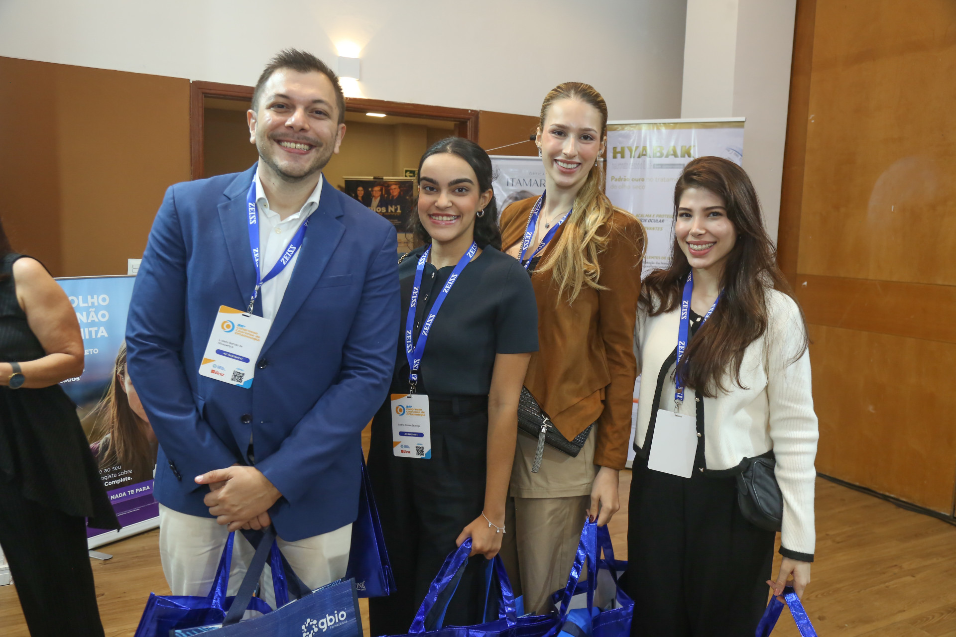 (Foto: JoaoFilho Tavares)Luciano Barroso, Lorena Passos, Maria Clara Porto e Lara Holanda