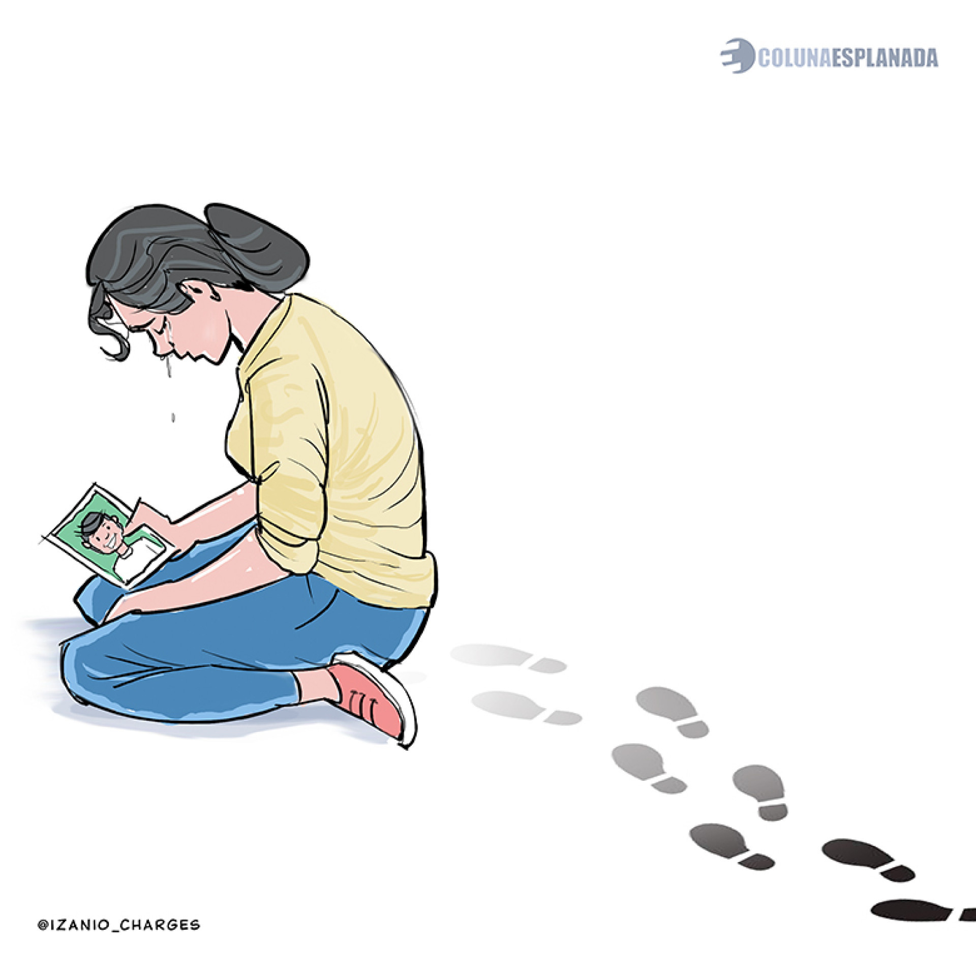 Charge da coluna desta terça-feira, 14 (Foto: izanio_charges)