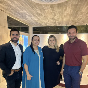 João Filho, Marbênia Gonçalves, Karime Loureiro e Clovis Holanda (Foto: George Sousa)