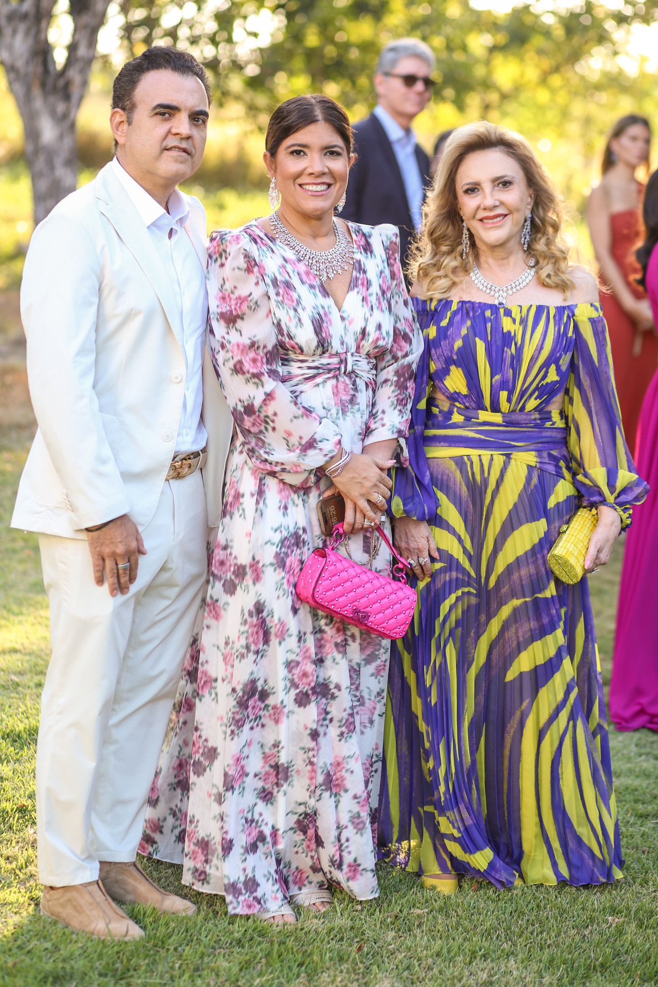(Foto: JoaoFilho Tavares)Herbet Vieira, Gisela e Graça Dias Branco 
