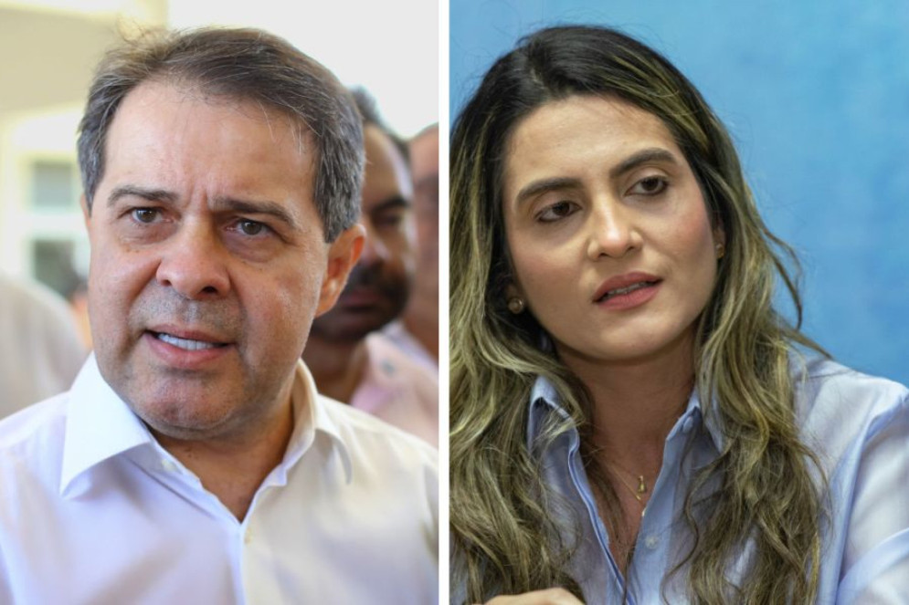Prefeito Evandro Leitão e secretária Denise Carrá(Foto: FCO Fontenele e Fábio Lima)