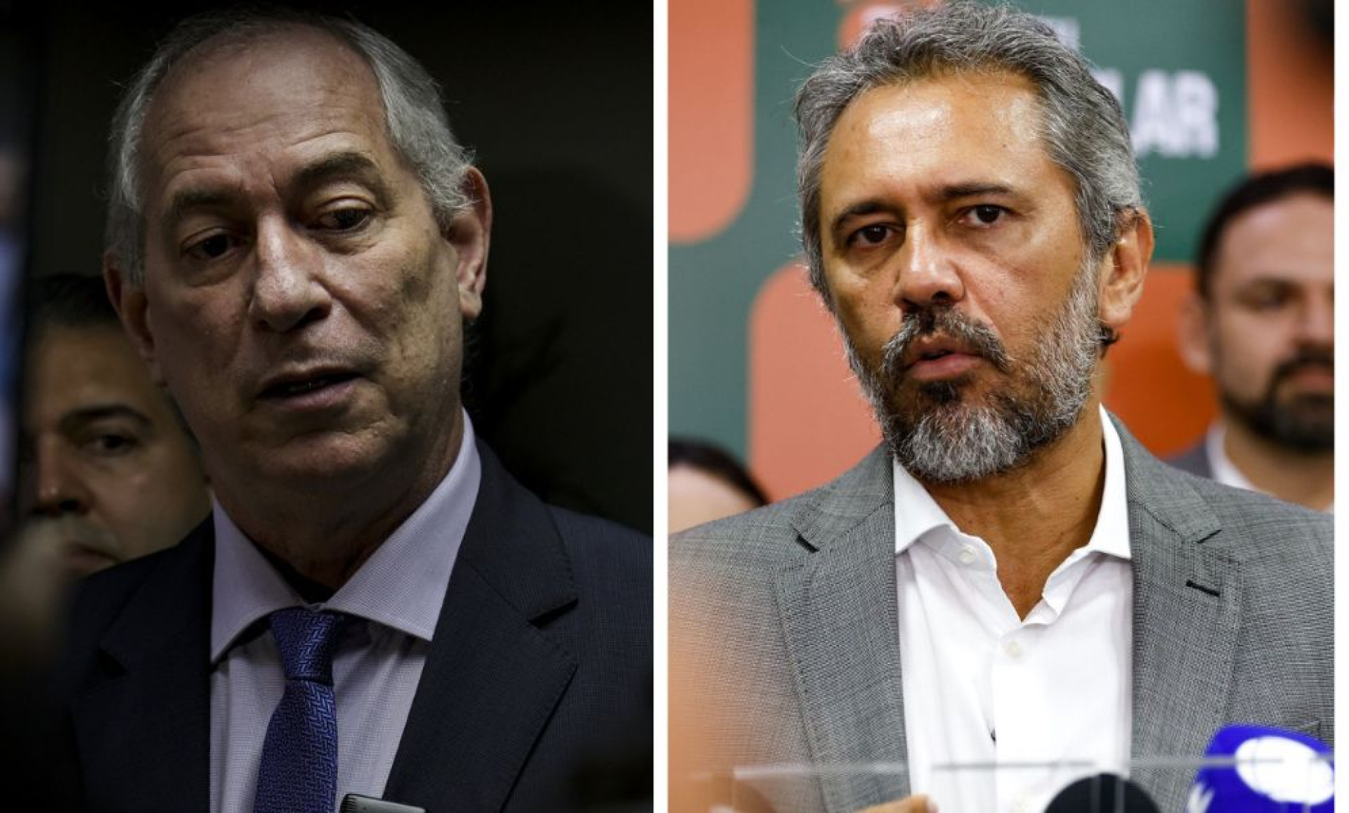 ￼CIRO e Elmano (Foto: Daniel Galber / Especial para O POVO)
